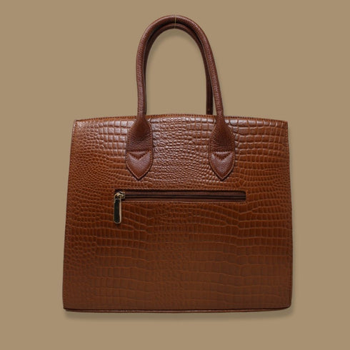 Komal Genuine Leather Women Handbag Hive